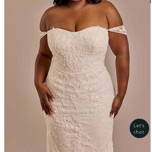 Elegant Off-Shoulder White Dress